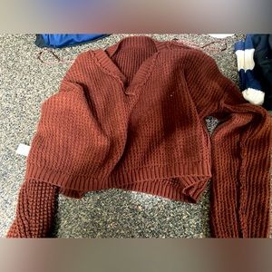 Aeorpostle cropped sweater